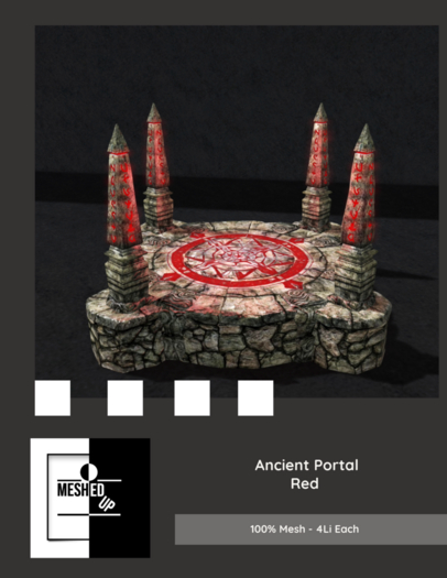 MeshedUp: Ancient Portal - Red 