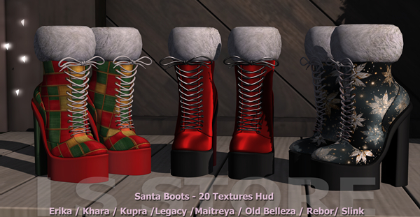 [LS] SANTA BOOTS