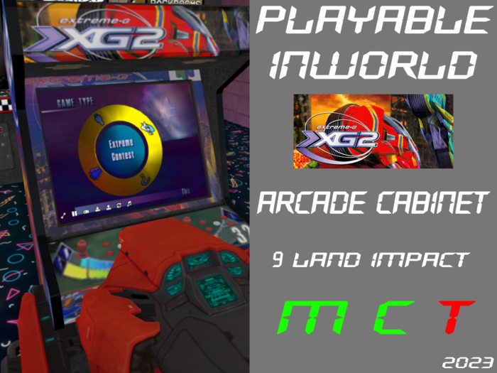 Playable Arcade Cabinet - XG2