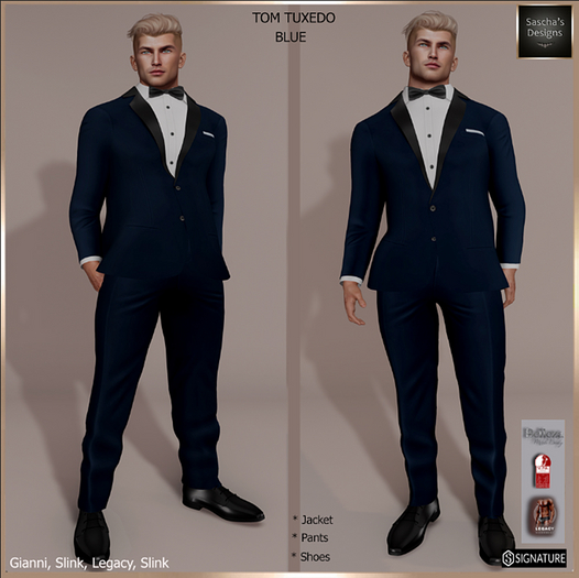 SAS - Tom Blue Tuxedo 
