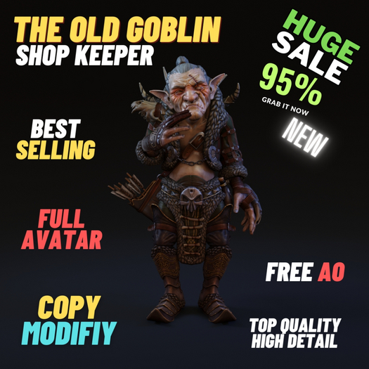 The Old Goblin Master Avatar Bundle ON SALE!