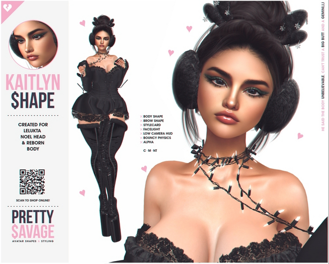 Pretty$avage - Kaitlyn Shape