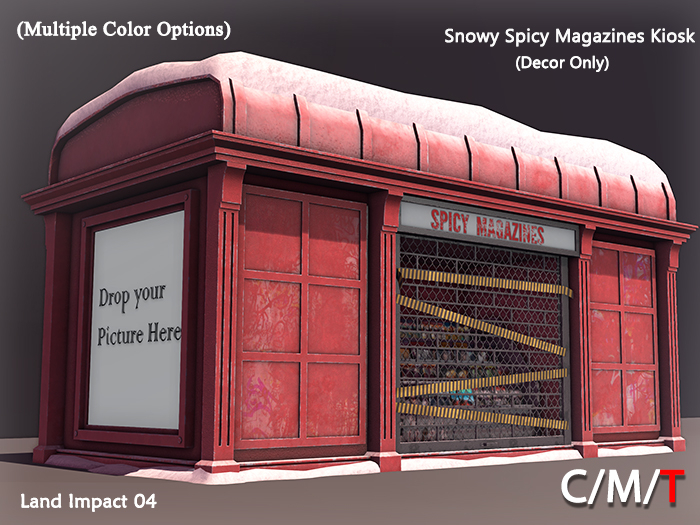 "Killer's" Snowy Spicy Magazine Kiosk (Multi Color Pack)