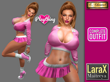 C.CHANTAL Sexy Cheerleader Outfit PLAYTHING #3 [ Maitreya LaraX / Lara X ]