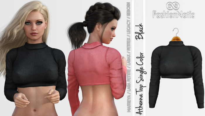 Top Athenna Black