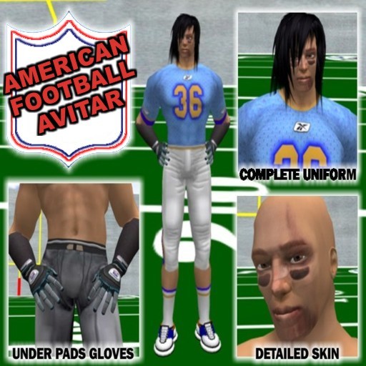 American Footbal Player Avitar