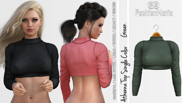Top Athenna Green - FashionNatic