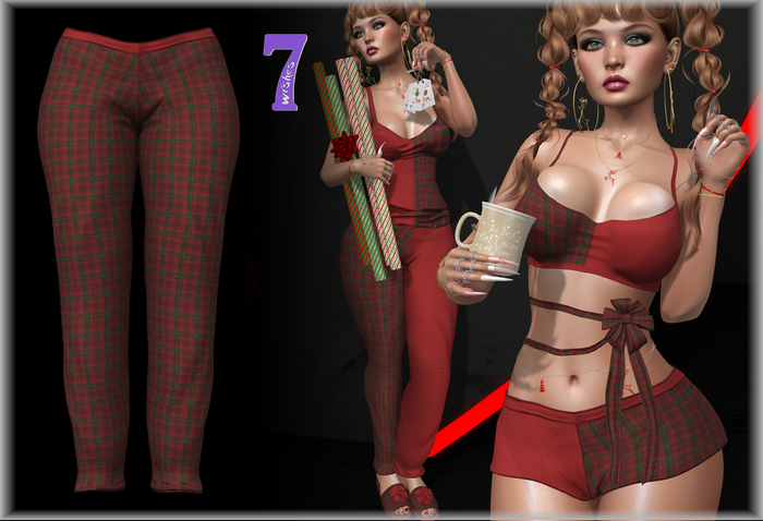 <7w> Lazy Day Pants - Free DEMOs ~LaraX, Reborn, Legacy, Senra Jamie~