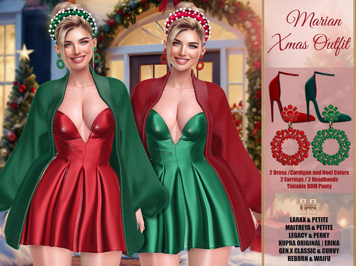 [hh] Marian Xmas Outfit