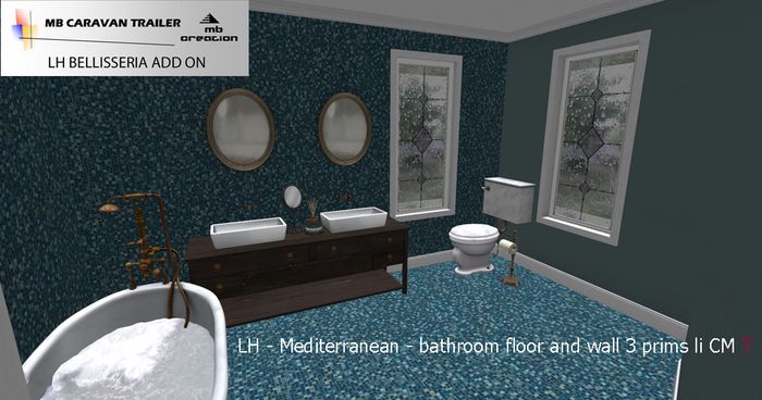 MB LH - Mediterranean - Favola  bathroom box