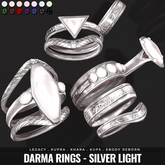 [BL] Darma rings // silver light