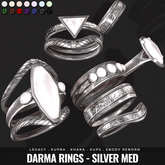 [BL] Darma rings // silver med