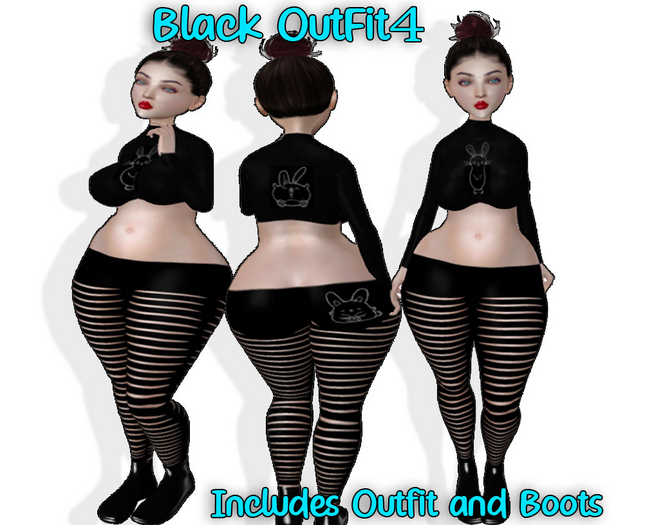 Black Outfit4 and Boots