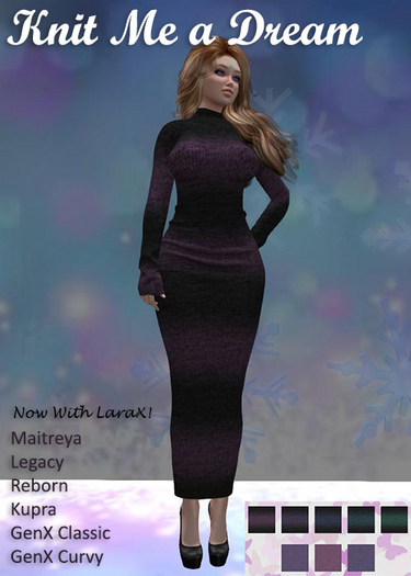 Knit Me a Dream Dress BOXED