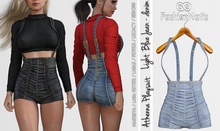Shorts Athenna Light Blue Denim - Jeans - FashionNatic