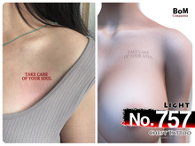 (Chest Tattoo) No.757 Light