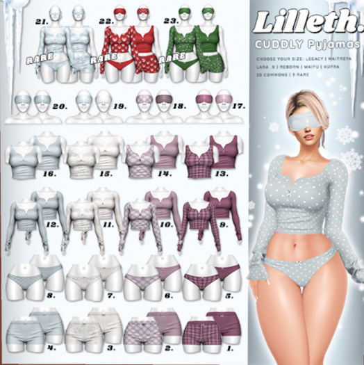 LILLETH - CUDDLY  - LaraX Rares