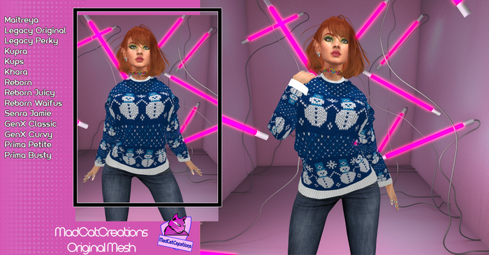 MCC - woman - winter wonderland sweater - single