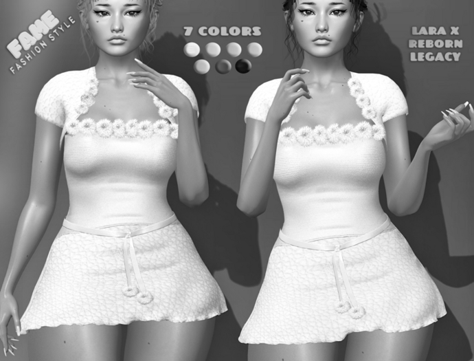 [FAME] Dress - Fluffy / DEMO