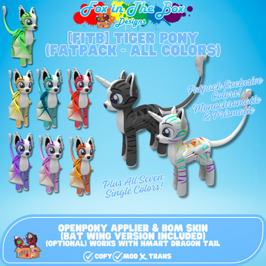 [FITB] Tiger Pony Fatpack