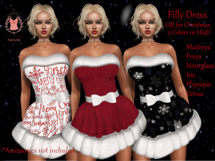 *C&C* Filly Dress Gift Christmas