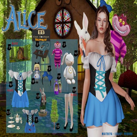 {EB} ALICE GACHA - 1 RARE