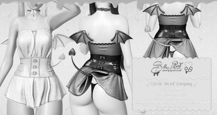 { Red Blossom } Little Devil Cosplay { DEMO }