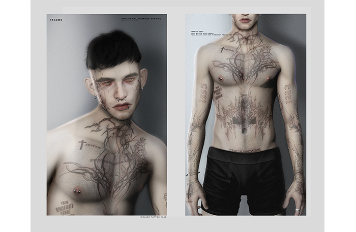 [Traume] Emotional Damage_Tattoo Set