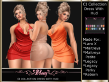 *BSASSY* CI COLLECTION DRESS WITH HUD