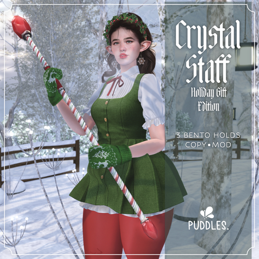 Puddles. Crystal Staff (Holiday Edition)