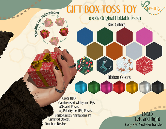 Beeuty - GIFTBox Toss Toy