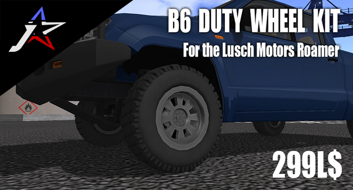 [JUSTAR] B6 Duty Wheel Kit