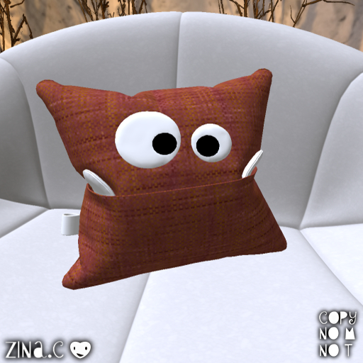 Funny pillow (Brown)