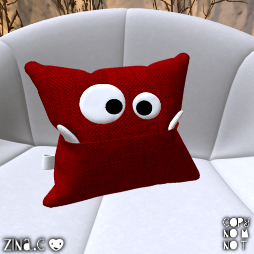 Funny pillow (Red)