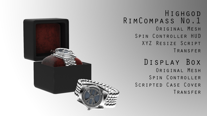 Highgod RimCompass No.1 Platinum