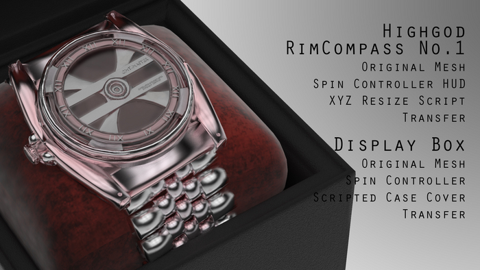 Highgod RimCompass No.1 18k Platinum