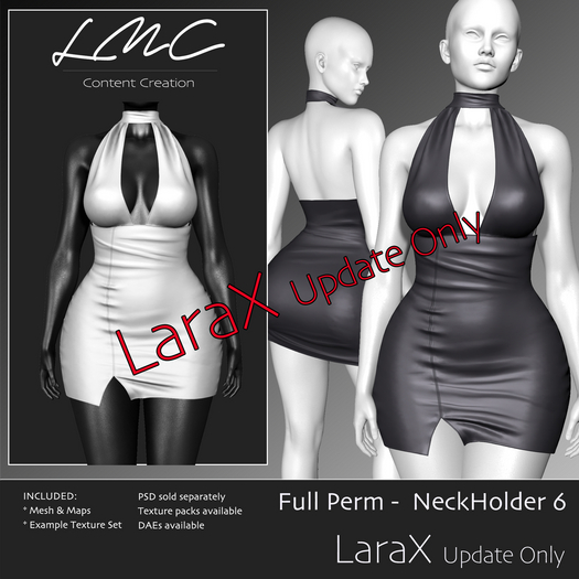 LMC Mesh - Neckholder 6 - LaraX Update -