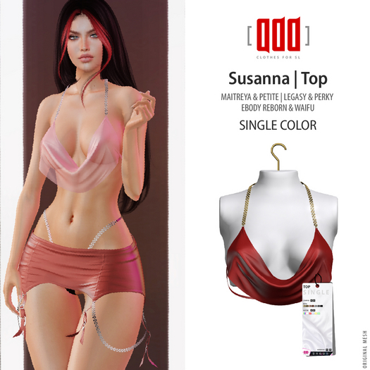 [ADD] Susanna Top - Red