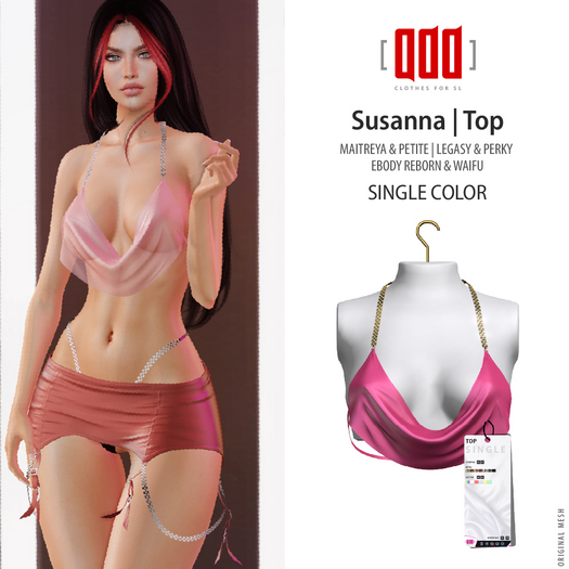 [ADD] Susanna Top - Pink