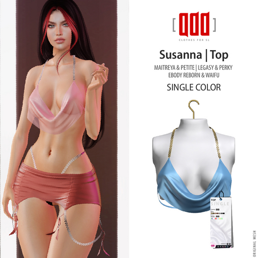 [ADD] Susanna Top - BlueL
