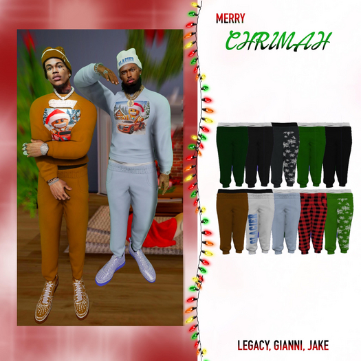 CONNECT - Chrimah Joggers FATPACK