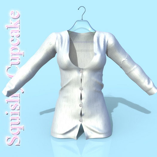 White Buttoned Maitreya