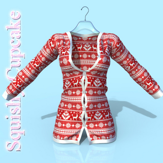 Christmas Buttoned Freya