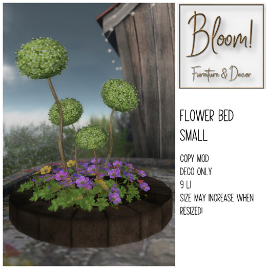 Bloom! - Flower bed small (ADD)