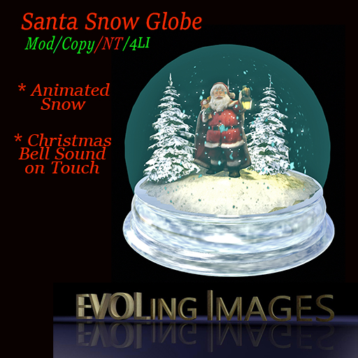 Santa Snow Globe