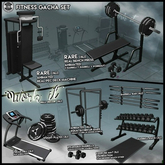 [Since1975]-Fitness Full Set + Rare ( 10 Pcs )