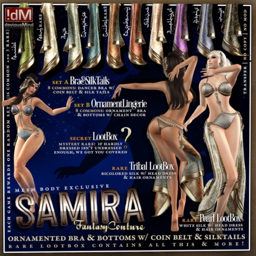 !dM Samira **SECRET** LootBox LARA RARE