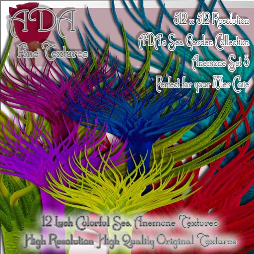 P3D ADAs Sea Garden Anemone 3