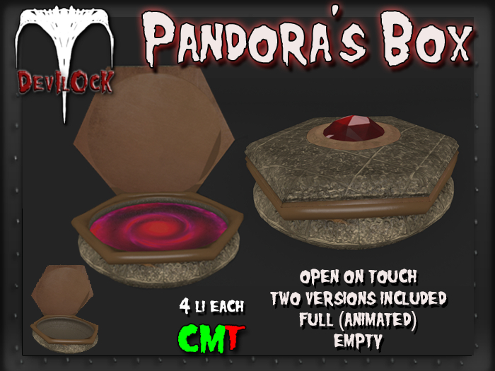DEVILOCK - Pandora's Box (ADD TO UNPACK)