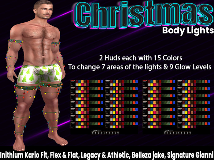Vision Christmas Body Lights
